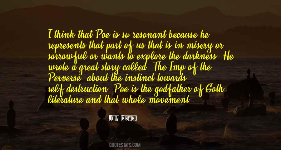 Imp Of The Perverse Quotes #1481855 Imp Of The Perverse Quotes #1481855