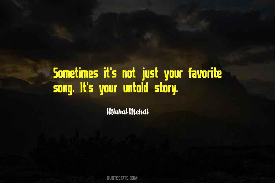 Not Favorite Quotes #34235