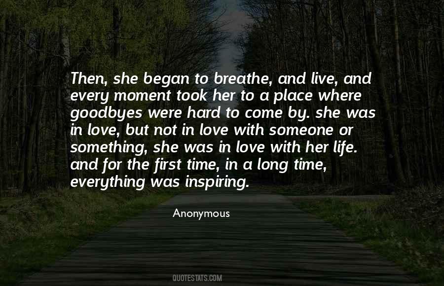 Quotes About Love For The First Time #1138003