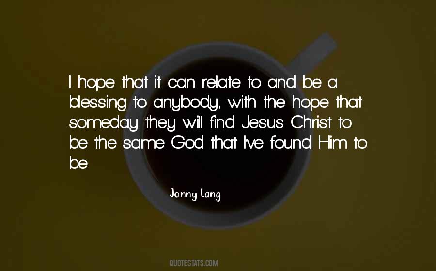 Hope Blessing Quotes #1249583
