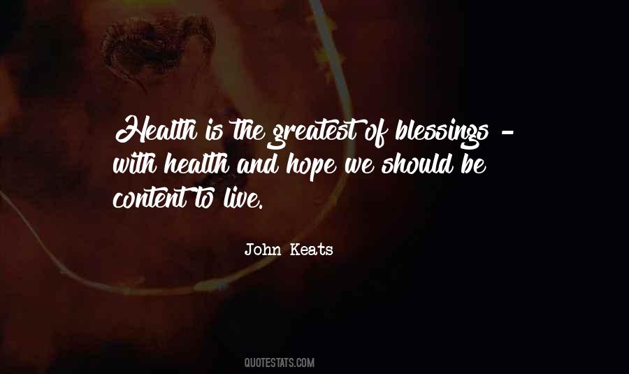 Hope Blessing Quotes #644123