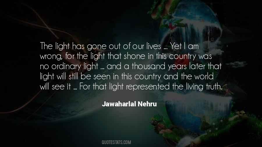 Light In Our Lives Quotes #777333