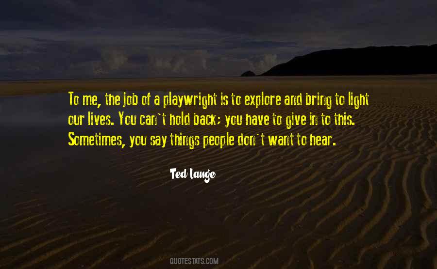 Light In Our Lives Quotes #875302