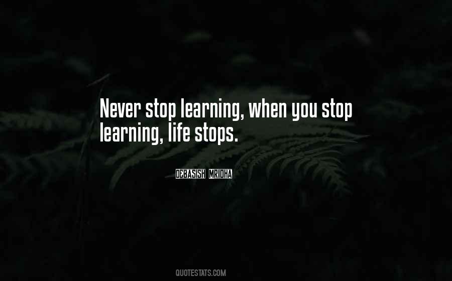 Life Love Learning Quotes #523710