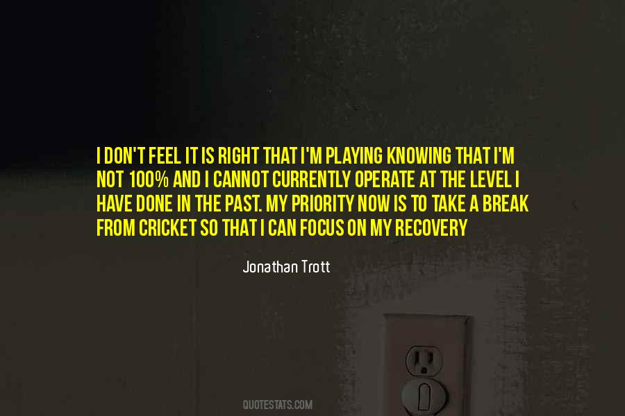 Past Recovery Quotes #1858806