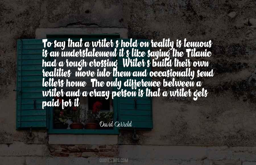 Quotes About Gerrold #619644