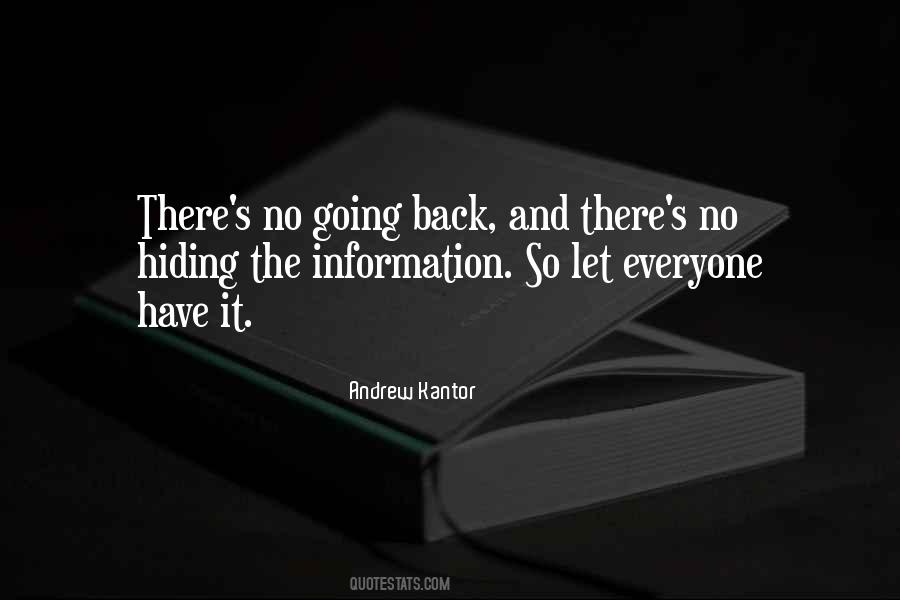 Why Are You Hiding Quotes #41675