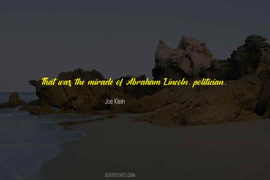 Great Lincoln Quotes #521095