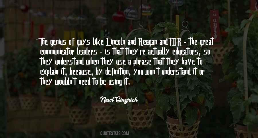Great Lincoln Quotes #577494