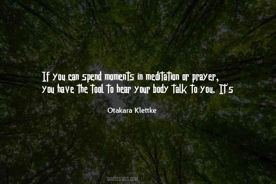 Meditation Prayer Quotes #813937