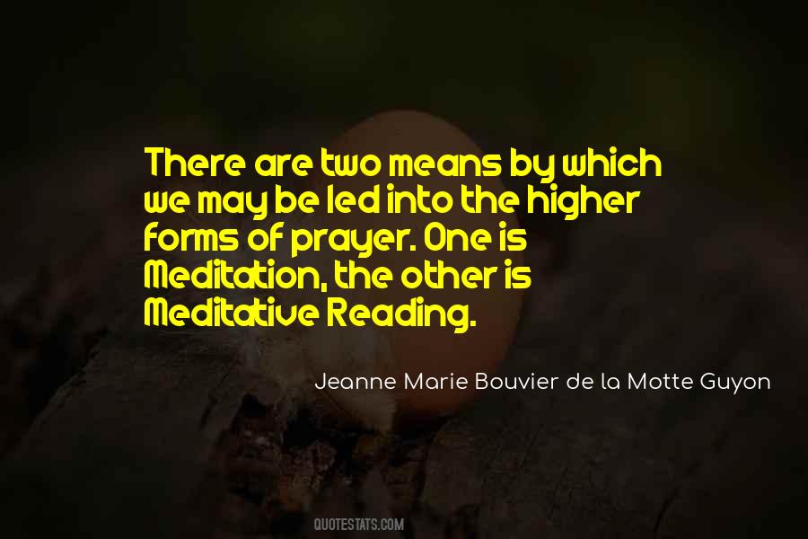 Meditation Prayer Quotes #870162