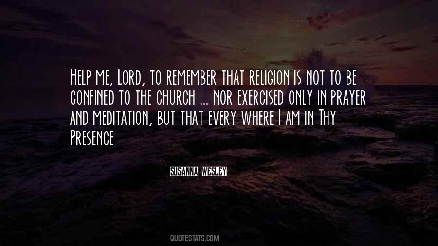Meditation Prayer Quotes #921439
