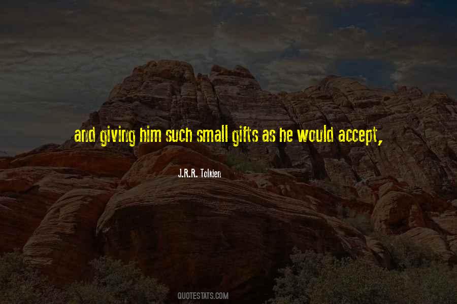 Giving Gifts Quotes #201781