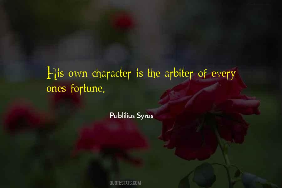 Of Ones Own Quotes #151017