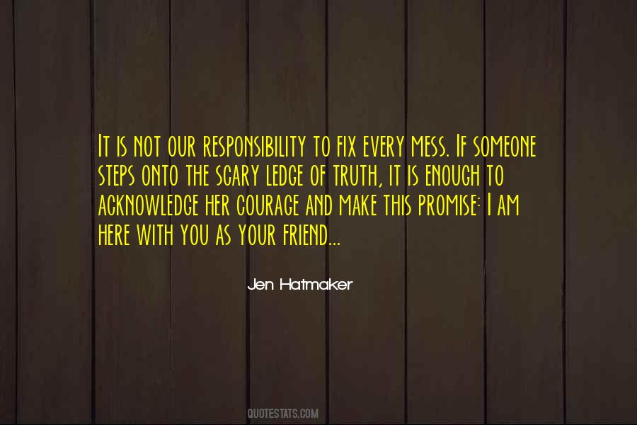 Promise To Her Quotes #367387