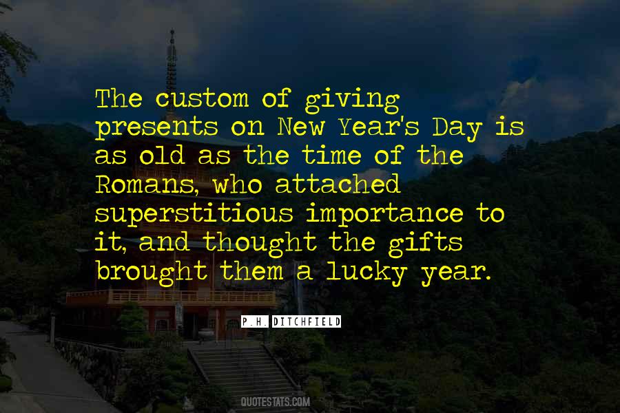 Giving Importance Quotes #5145