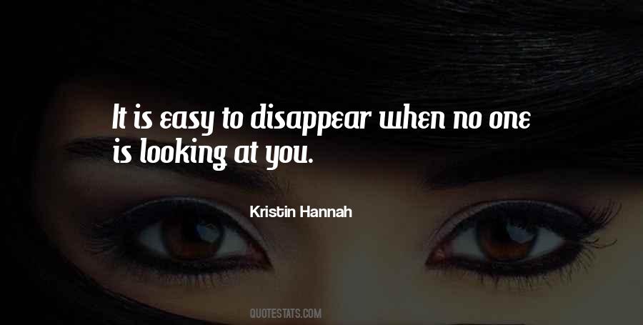 To Disappear Quotes #1344202
