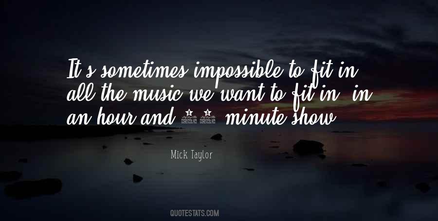 The Mick Quotes #22767