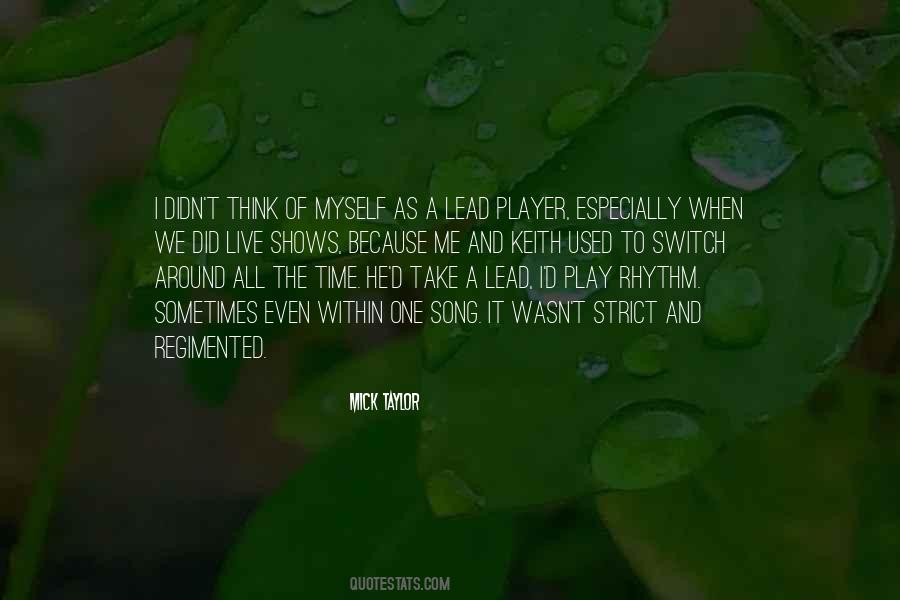 The Mick Quotes #523921