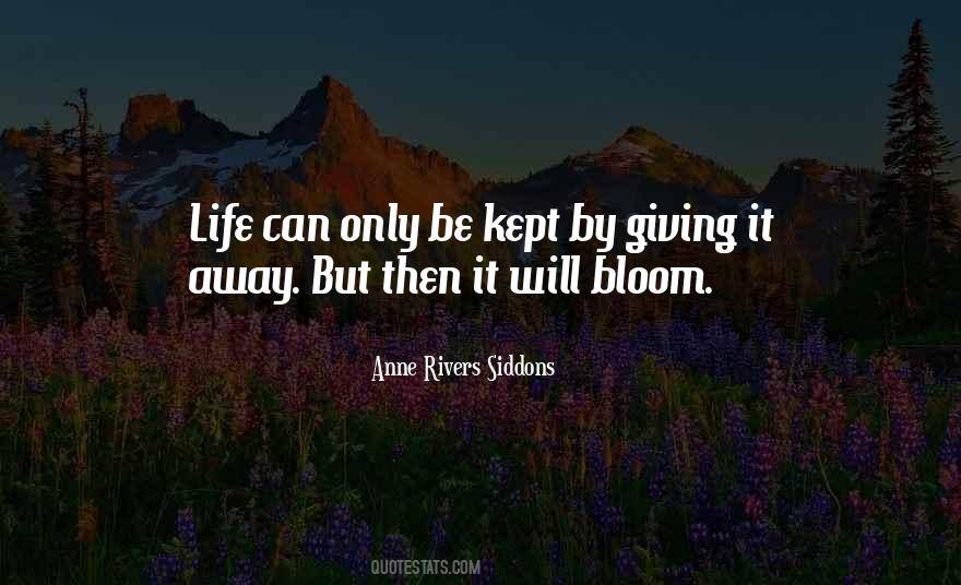 Giving It Away Quotes #1238927