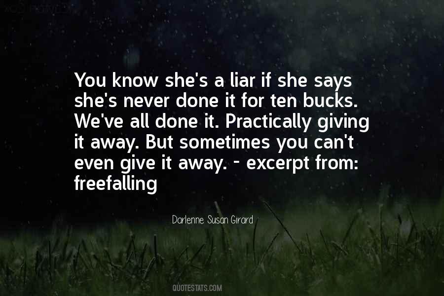 Giving It Away Quotes #127751