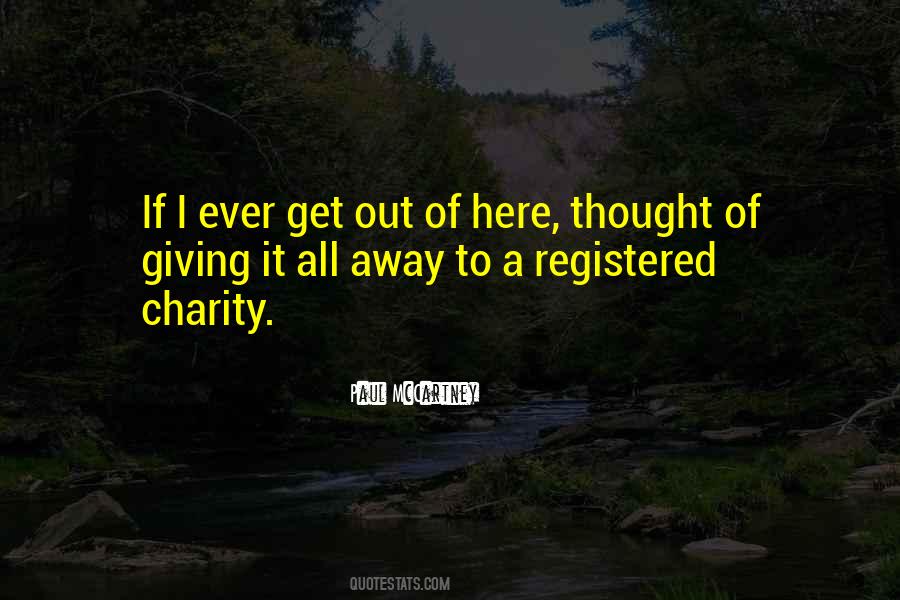 Giving It Away Quotes #256802