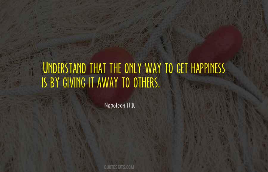 Giving It Away Quotes #48552