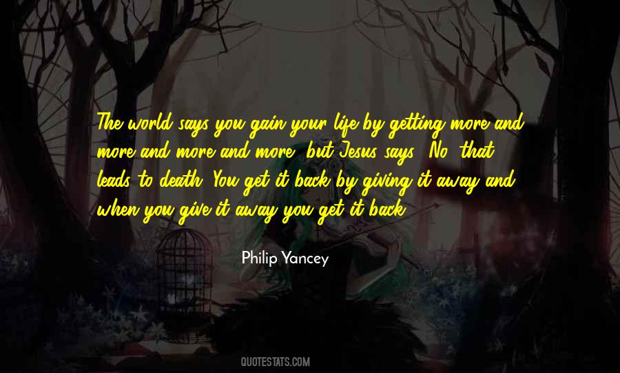 Giving It Away Quotes #715172