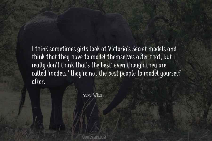 Best Model Quotes #1798447