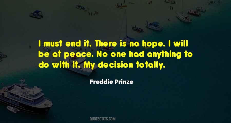 My Decision Quotes #109687