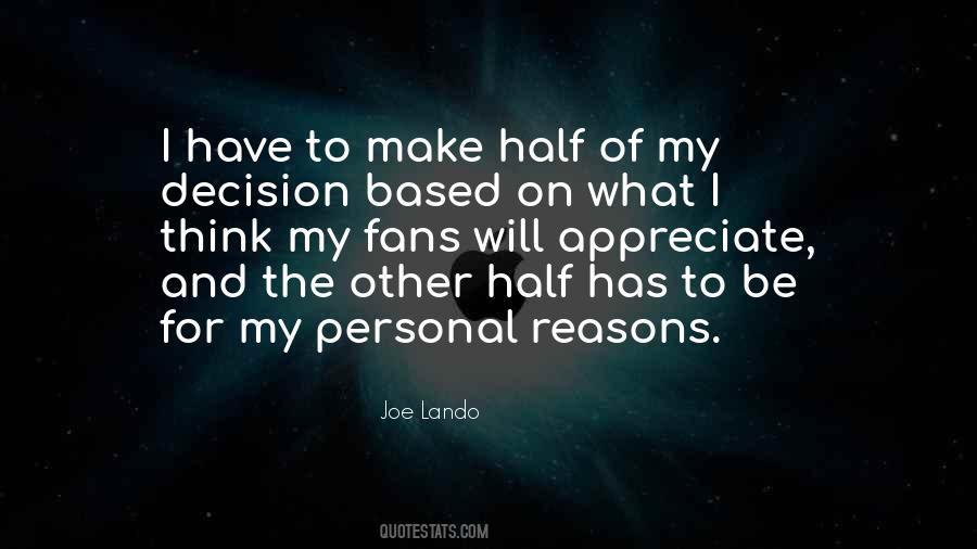 My Decision Quotes #1230470