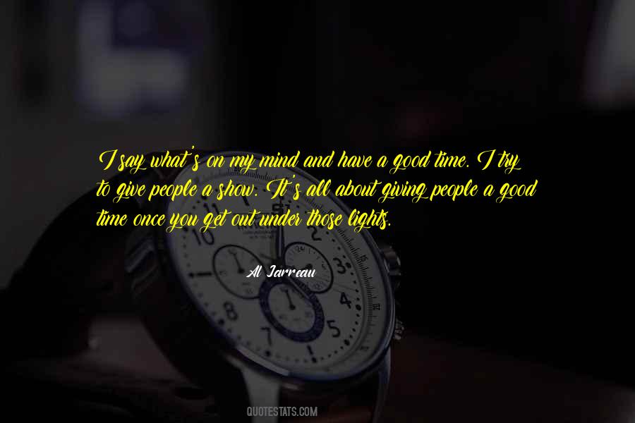Giving My Time Quotes #448863