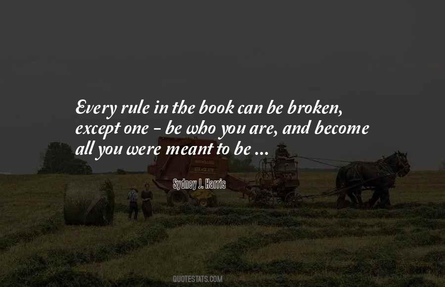 Were All Broken Quotes #1870176