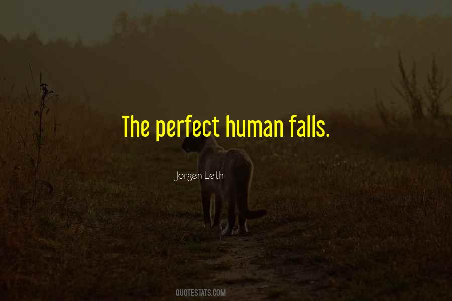 Perfect Human Quotes #1710325