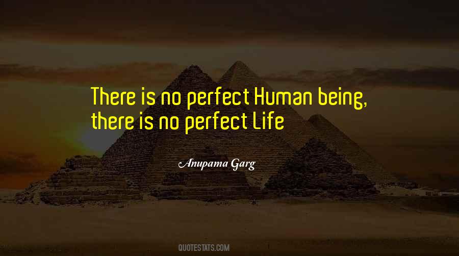 Perfect Human Quotes #1718693