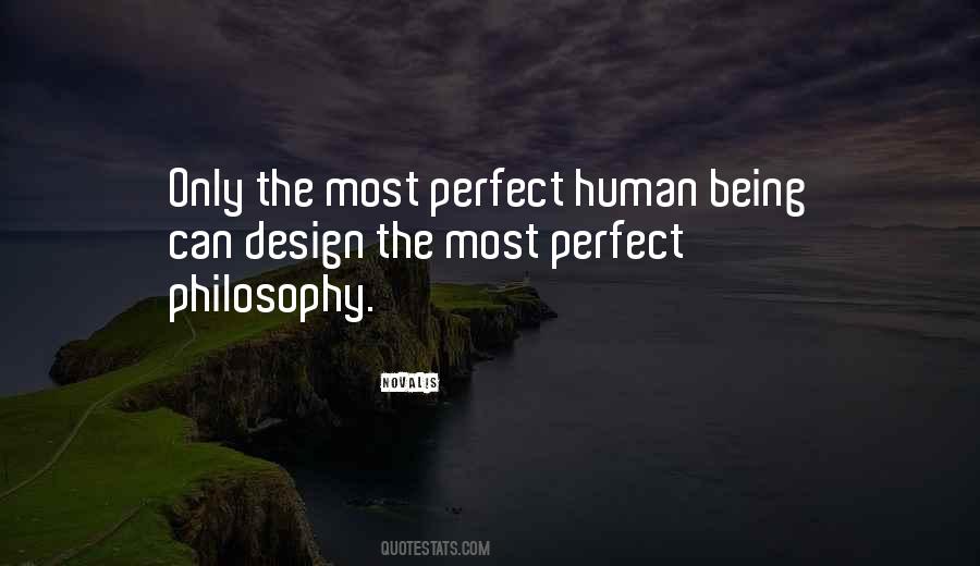 Perfect Human Quotes #1789098