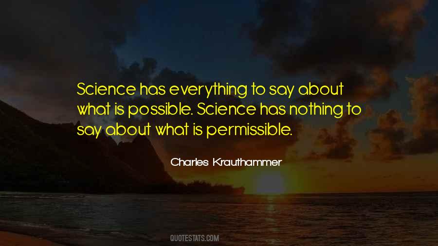Everything Is Permissible Quotes #314465