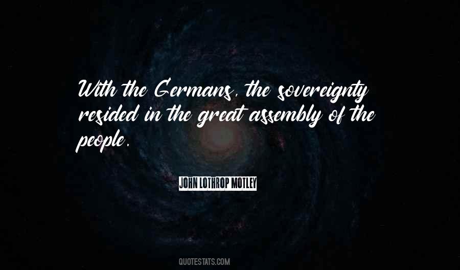 Quotes About Germans #1192232