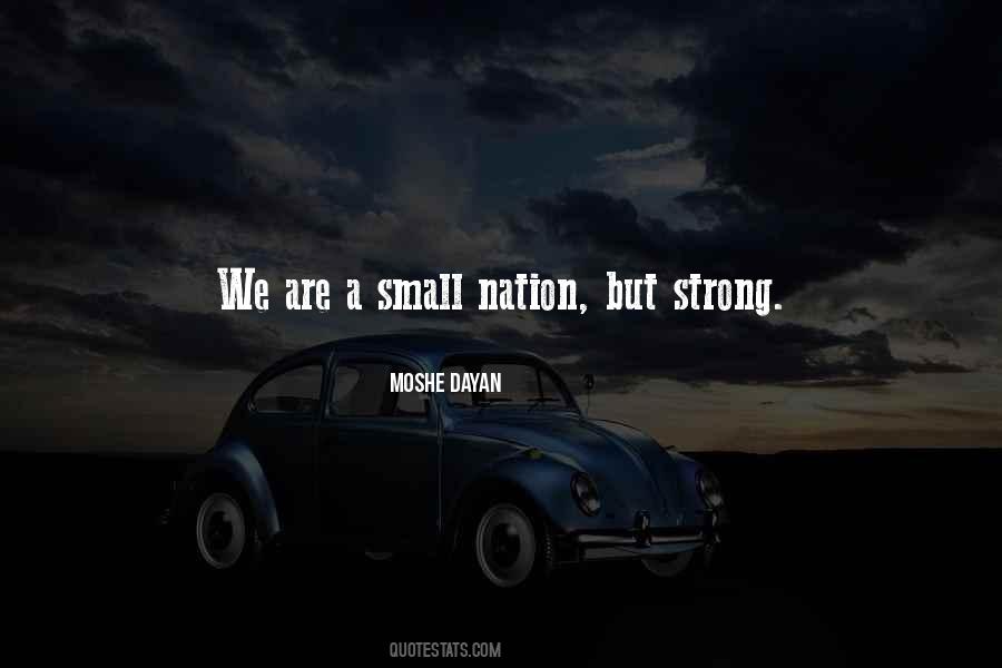Small Strong Quotes #1030422