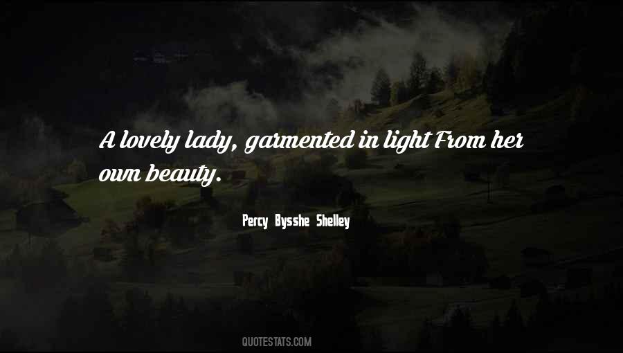 Beauty Lady Quotes #1024165