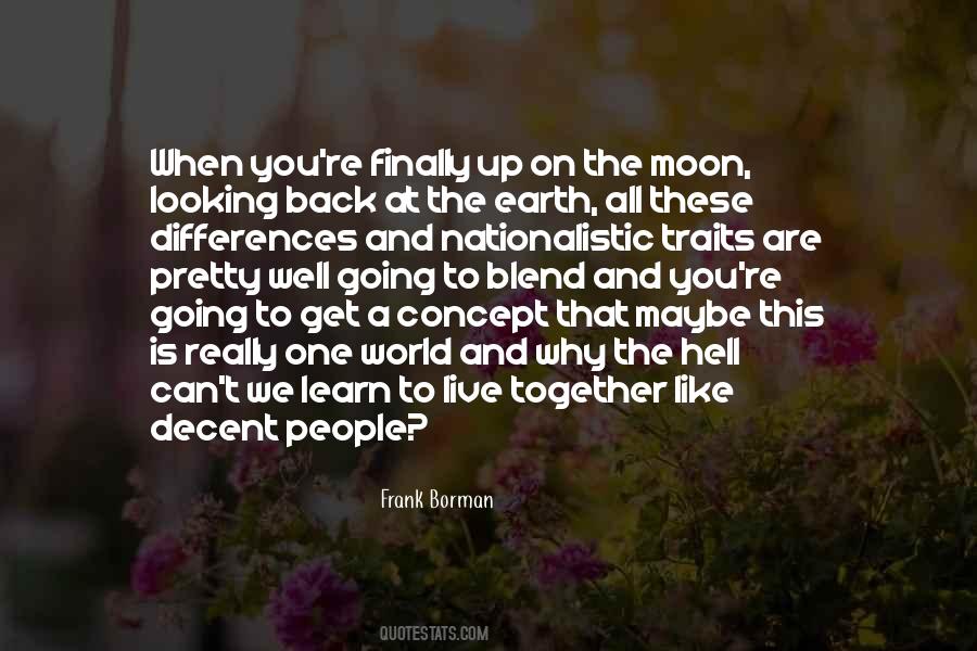 Earth Moon Quotes #674930