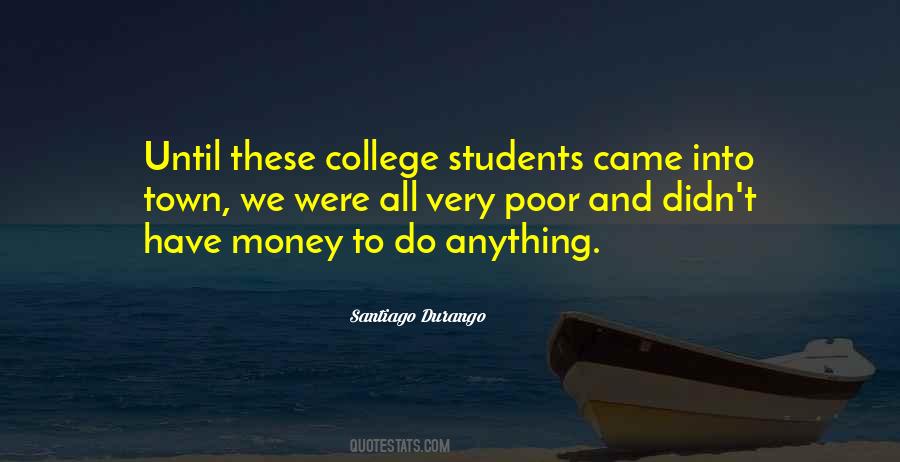 Poor Students Quotes #601511
