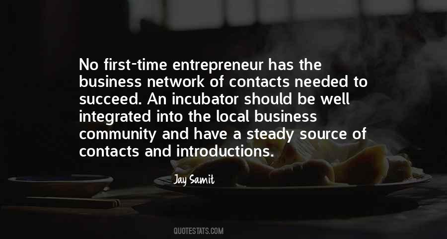 Business Community Quotes #1319114