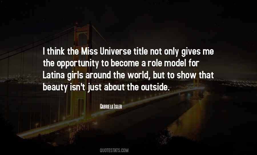 Miss World Quotes #906164