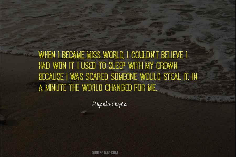 Miss World Quotes #912269