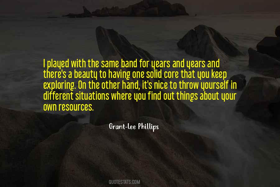 Having Nice Things Quotes #892149
