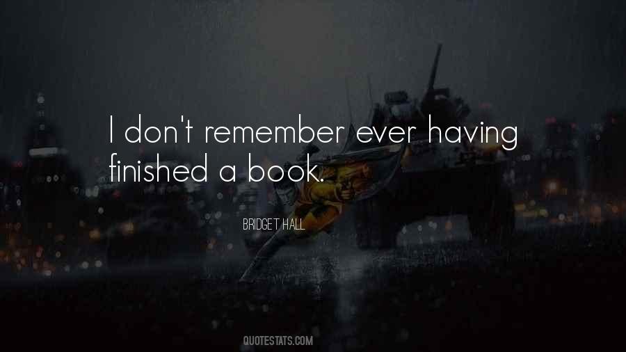 Book Finished Quotes #430057