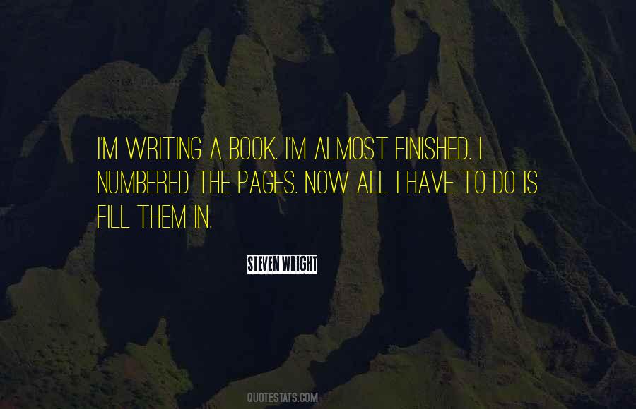Book Finished Quotes #980462