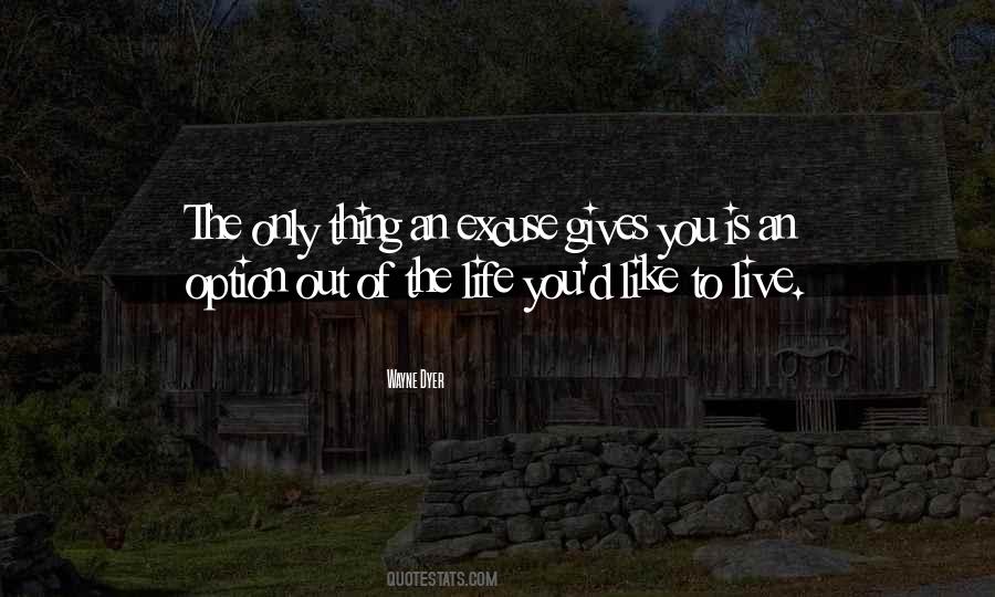 Giving Up Is Not An Option Quotes #1867401