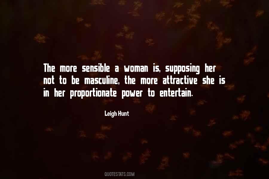 Sensible Woman Quotes #67625